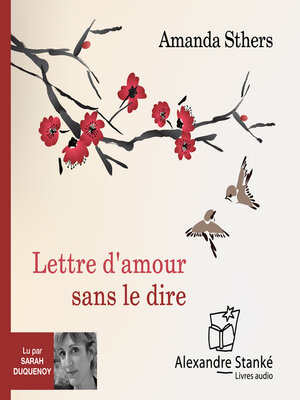 cover image of Lettre d'amour sans le dire